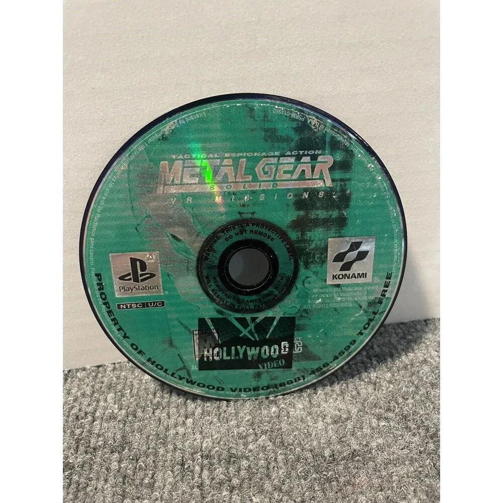 Metal Gear Solid: VR Missions (Sony PlayStation 1, 1999)